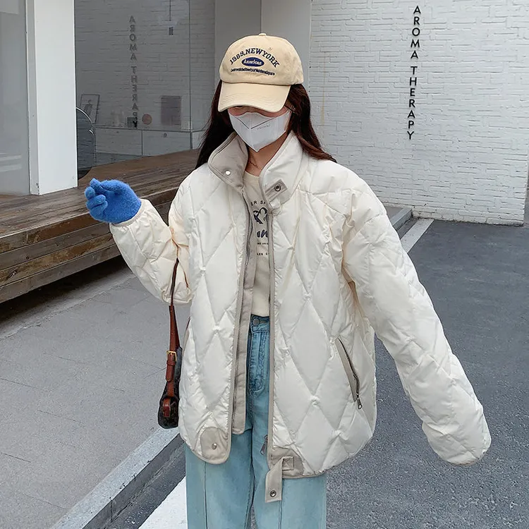 反季清仓2025新款秋冬季棉服休闲韩版宽松棉衣外套时尚棉袄短款潮