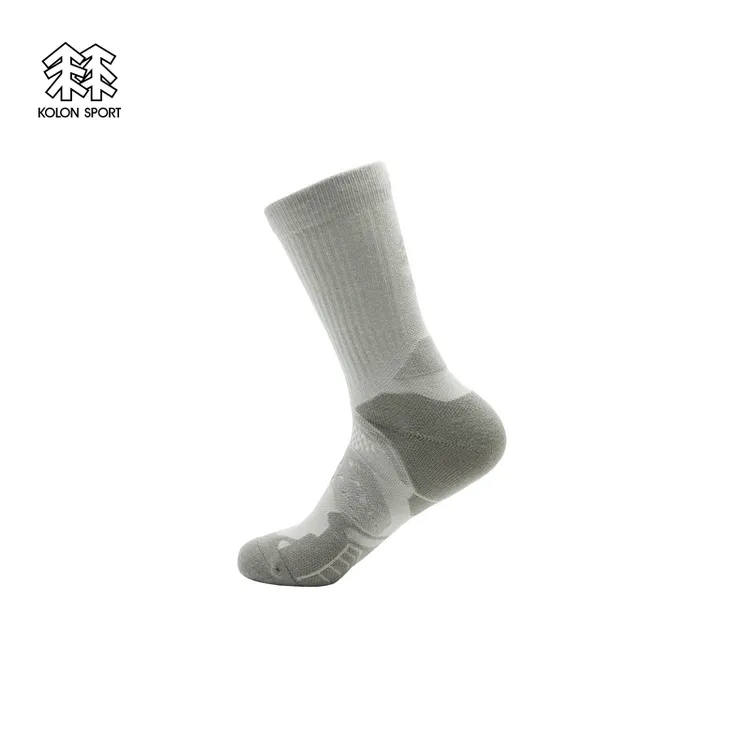 KOLON SPORT可隆HAMCUS联名吸汗中筒袜男女同款印花户外运动袜