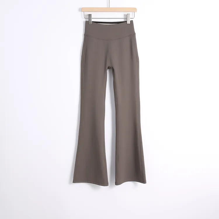 【HONEY AMOR】泰国天然进口乳胶腰头高弹面膜喇叭裤 /YH9502