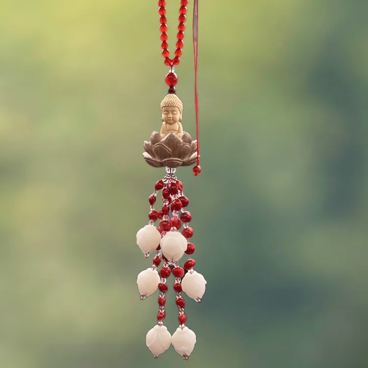 莲莲相思汽车挂件红豆车载好物莲佑平an款汽车挂件挂饰车饰挂坠