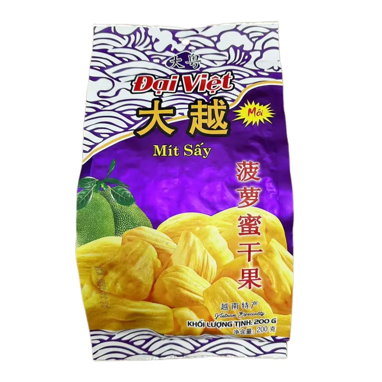 越南进口大越菠萝蜜干果老牌大粤袋装菠萝蜜干香甜干脆水果片