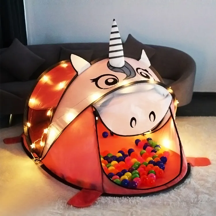 一秒自动弹开儿童帐篷 室内郊外公园免搭建蚊帐 宝宝分床游戏房屋