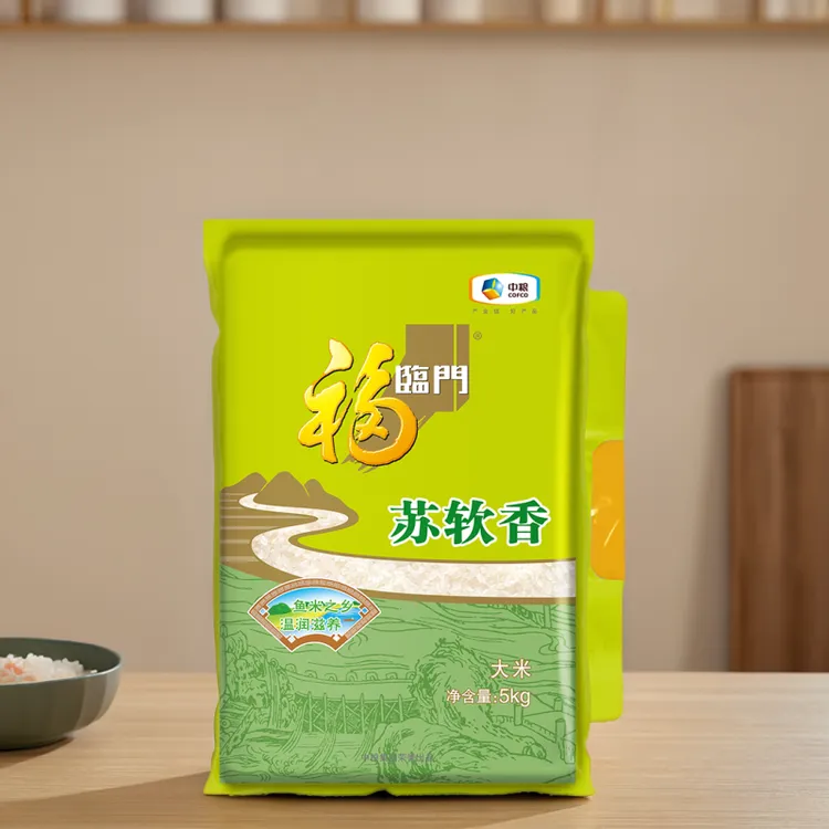 福临门苏软香大米优选苏北粳米5Kg×1袋优质产地