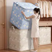 被子收纳袋超大容量搬家筐衣柜衣服防潮防霉棉被衣物储物袋防水