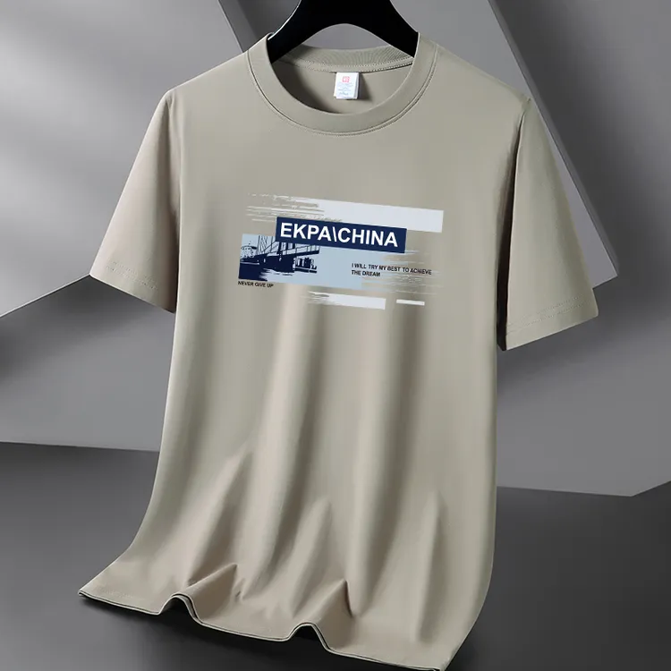 夏季男士半袖白色T恤宽松大码透气圆领纯棉短袖t恤休闲运动情侣潮