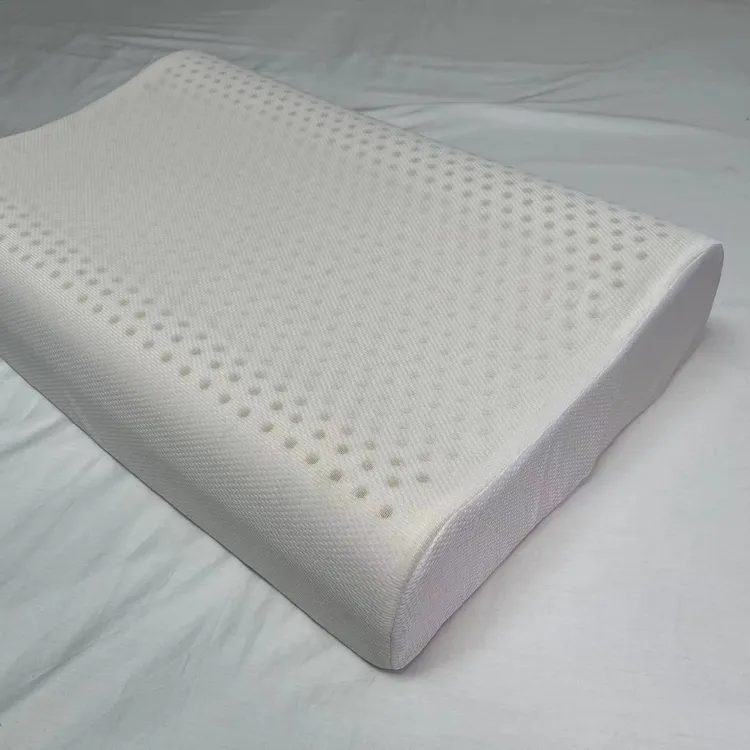 微瑕一只天然波浪抑菌乳胶枕40*60cm（送一只48*74cm枕套）