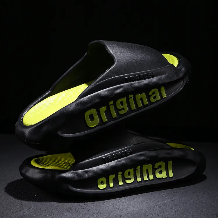 【PVC材质】 男士拖鞋一字拖厚底外穿潮流时尚家居室内外出凉拖鞋