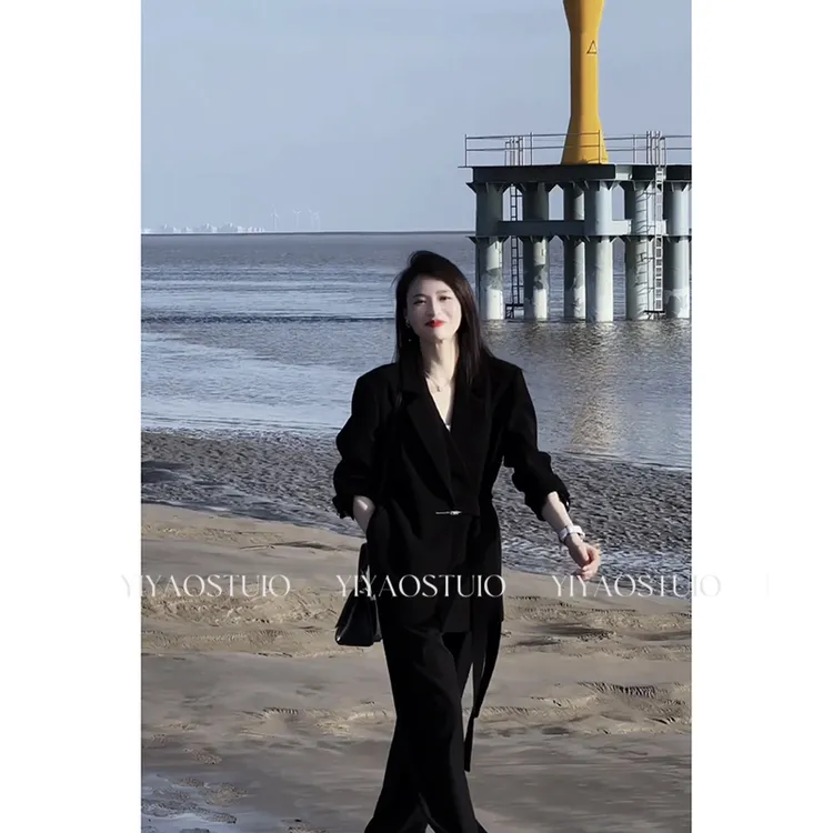 【亦瑶定制】黑桃A/套装  春款轻奢设计款高端气质时尚3003+3069