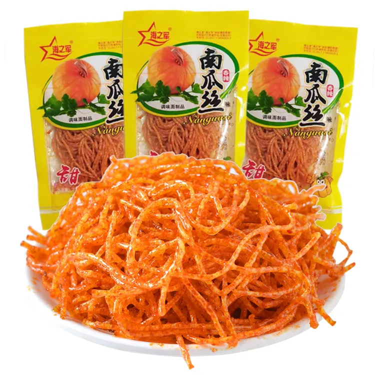 海之军南瓜丝辣条甜辣味宿舍解馋8090经典怀旧小时候零食小吃