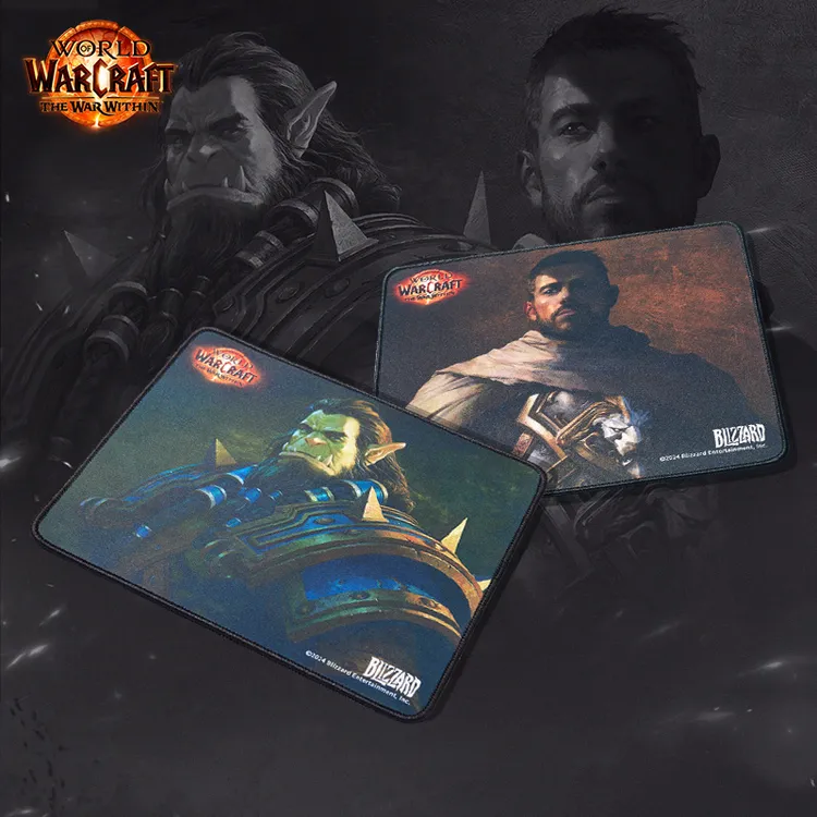 【买赠】Blizzard暴雪游戏正版魔兽世界地心之战人物系列小鼠标垫