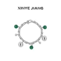 XINYEJIANG 合金仿珍珠手链 宇宙经典手链