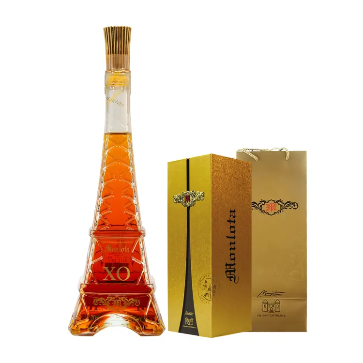 法国进口梦珑传奇XO白兰地700毫升40%vol一支礼盒装轻奢洋酒