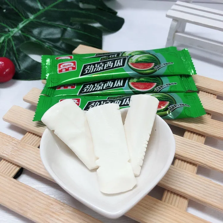美乐清凉奶糖劲凉西瓜原味味薄荷味奶片糖果喜糖怀旧休闲童年零食