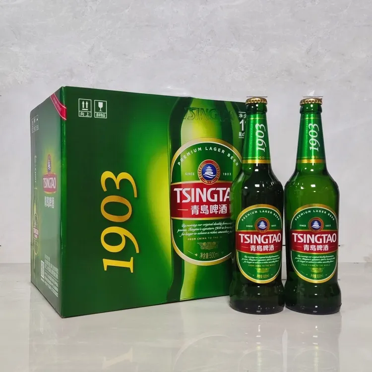 TSINGTAO/青岛啤酒青岛啤酒1903大瓶500ml*12瓶