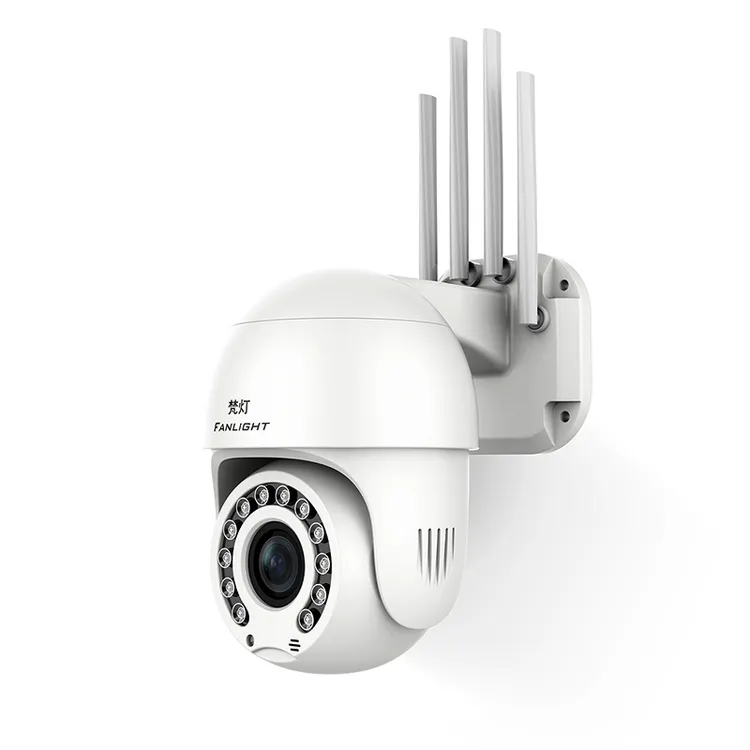 摄像头360度全景家用室外高清夜视户外连手机无线wifi远程监控器