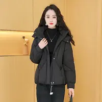 【羽绒服】冬季白鸭绒羽绒服百搭新款时尚气质休闲保暖外套女小个子
