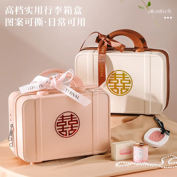 婚礼伴手礼女伴娘高级实用小众结婚伴郎送兄弟姐妹团礼物礼品盒子