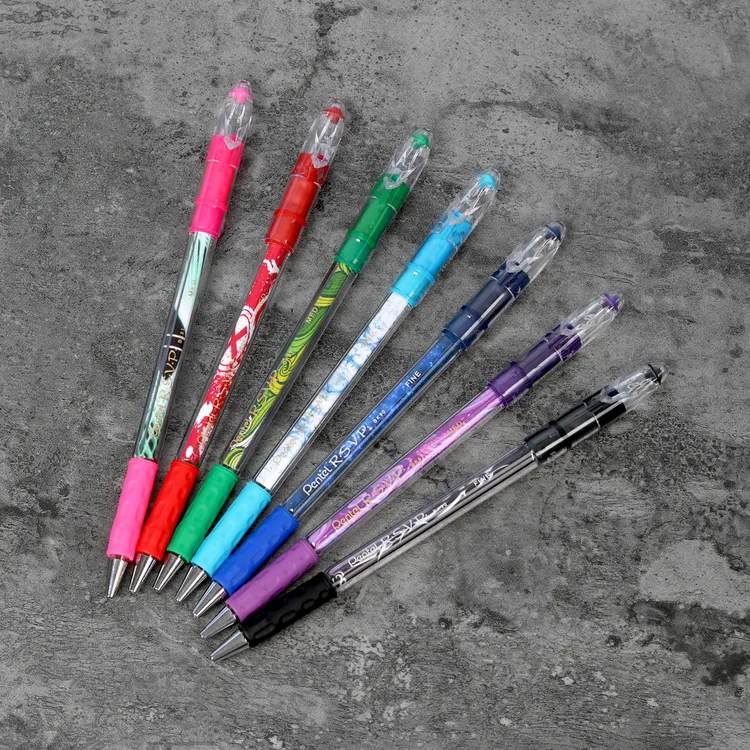 伊诺转笔专用笔原型笔rsvp mx轻量型入门练习复古fine color rzdz