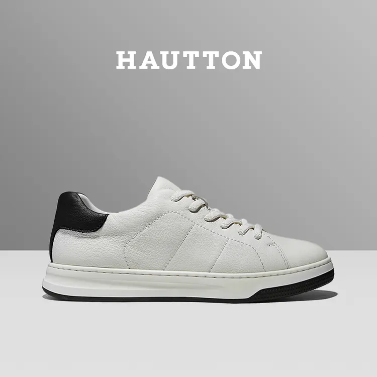 时尚男鞋男士小白鞋休闲鞋真皮出游运动板鞋男款百搭931XB4213