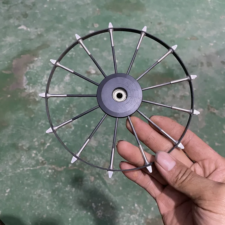 最新款pe线专用手工盘短款不锈钢金属头加强形碳支撑防变形防炸线