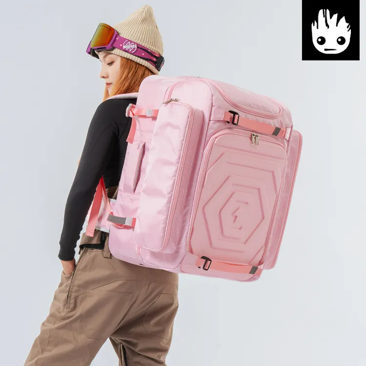 chailisi滑雪背包双肩滑雪鞋包双肩板包防水大容量干湿分离雪具包