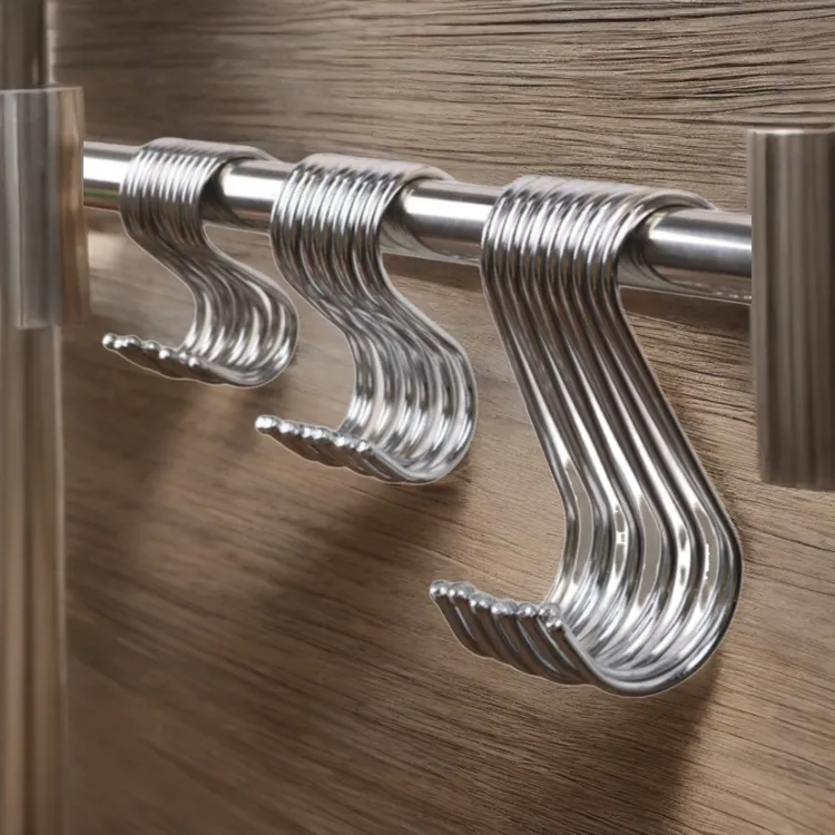 【圆头】S型钩子实心无痕加粗宿舍挂钩挂书包晒香肠腊肉厨具厨房