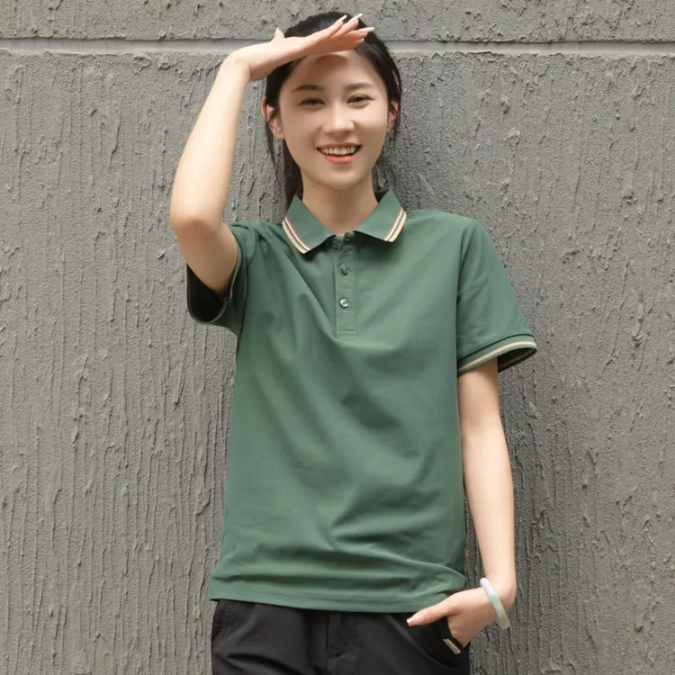 【2件搭配更划算】2025新款翻领polo衫男装夏季休闲纯色男士短袖t恤