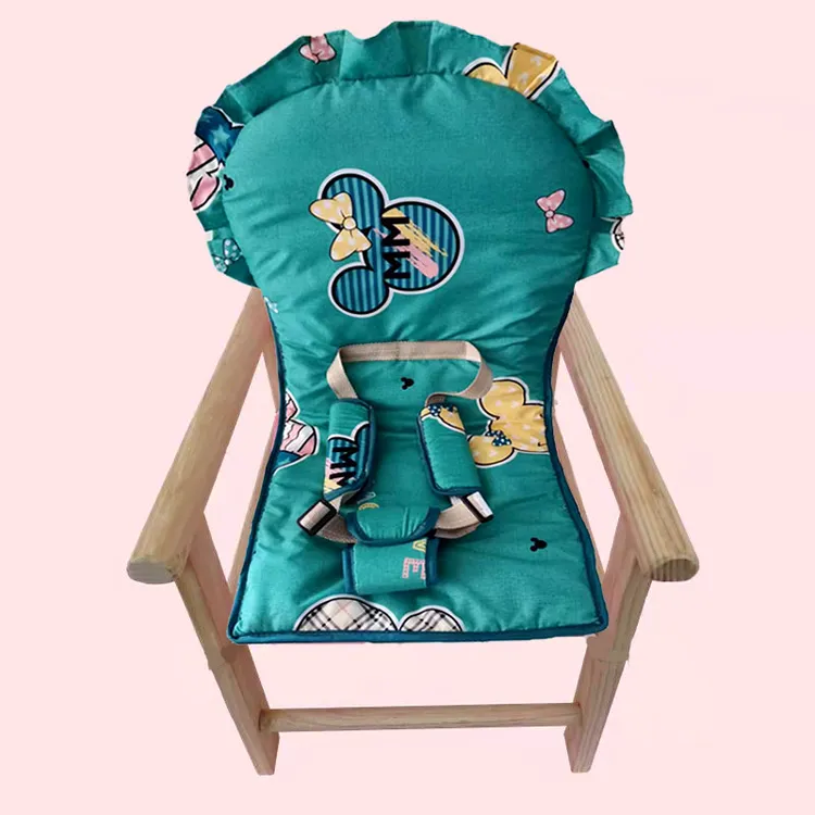 宝宝分体餐椅坐垫儿童木椅子棉坐垫笑巴喜椅垫孩子哈比坐垫四季