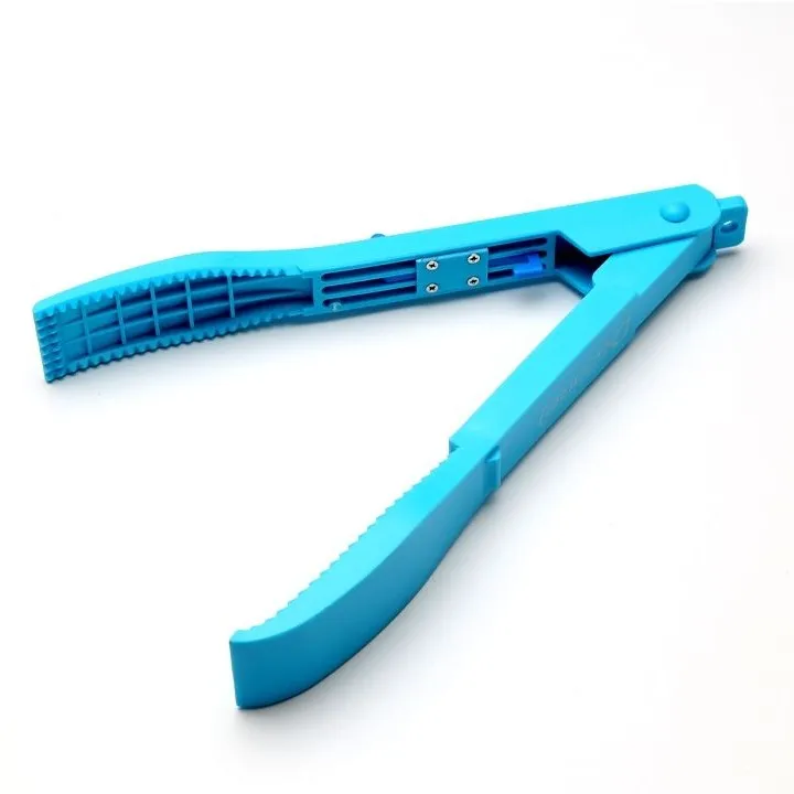 路亚控鱼器夹鱼钳抓鱼夹子控鱼钳防滑不伤鱼加长路亚用品小配件