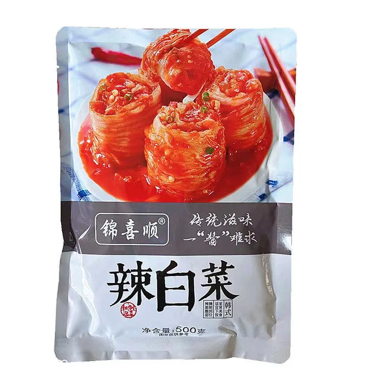 【锦喜顺】辣白菜 500g新鲜东北正宗延边韩式朝鲜手工免切腌制泡菜