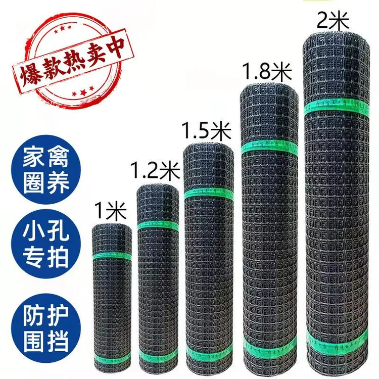 养殖网养鸡网尼龙网拦鸡围鸭网家禽塑料网护栏网菜园围网防护网鱼