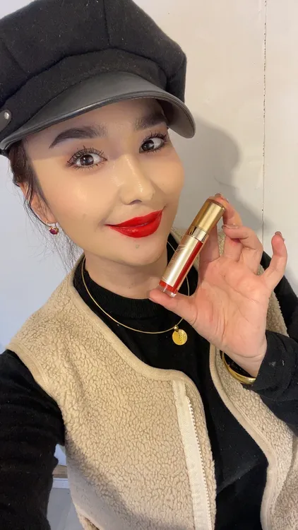 娜佐丽美清透水润丝绒保湿哑光唇漆雾感唇釉口红