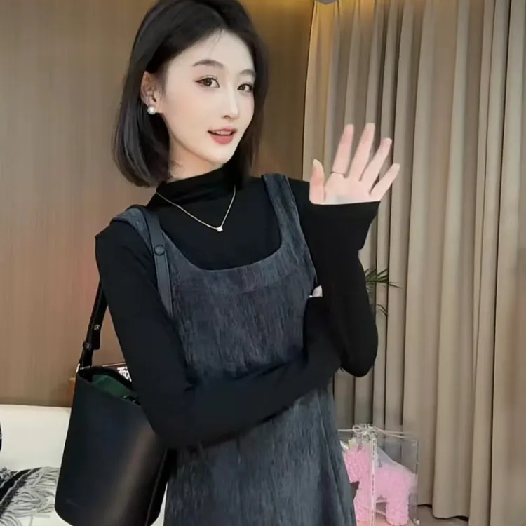 【susu专属】新款雪尼尔裙套装时尚气质连衣裙宽松两件套一整套穿搭