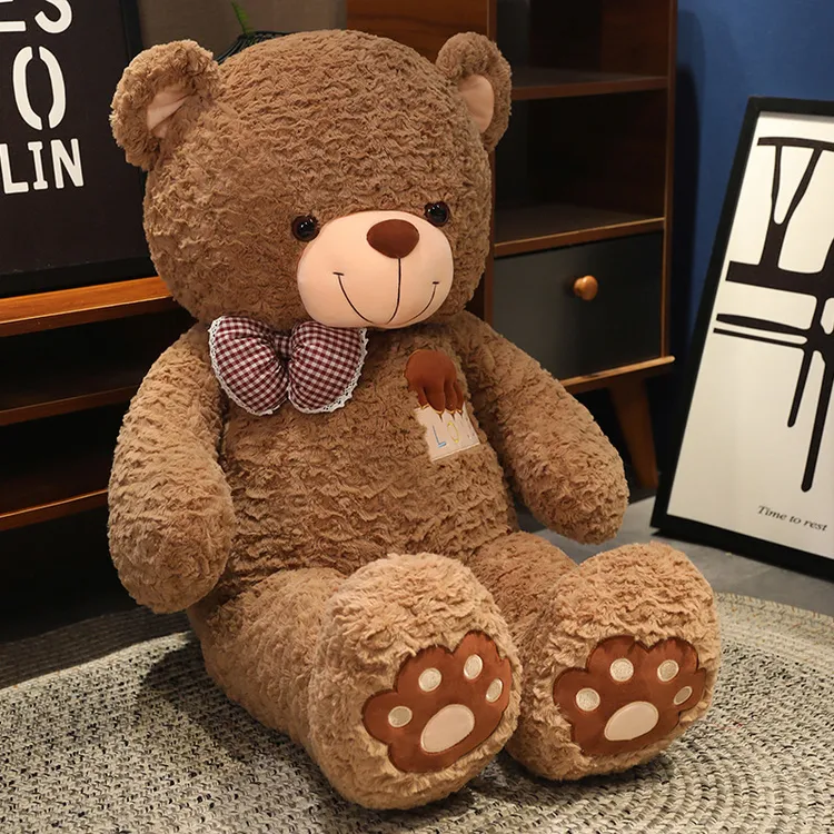 抱抱熊毛绒玩具公仔泰迪熊布娃娃柔软舒适睡觉抱枕女生日礼物玩偶