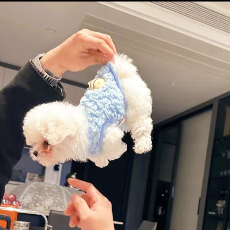 茶杯犬保暖狗狗衣服秋冬猫咪小奶狗幼猫小型犬幼犬宠物吉娃娃秋季