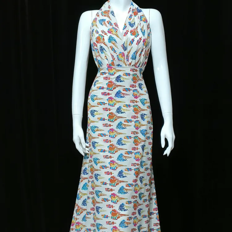 yipak tawar冰激凌仿真丝面料2.5miter乌鲁木齐发货