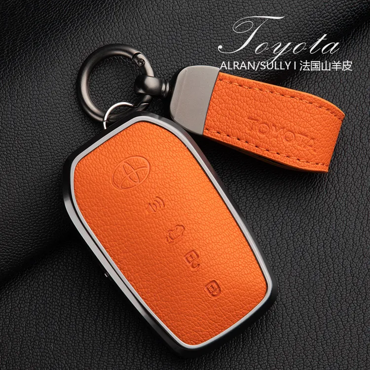 丰田高档钥匙套兰德酷路泽lc300陆巡包红杉壳坦途丰田钥匙套