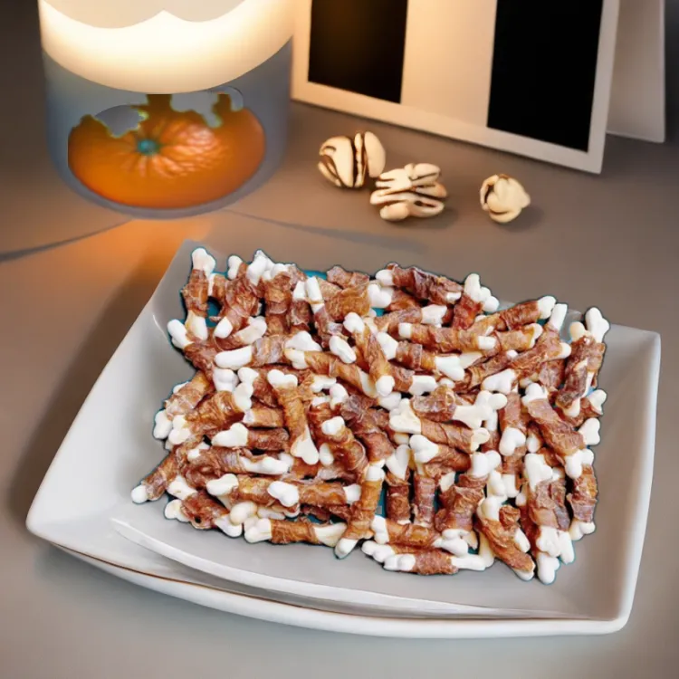 鸡鸭肉钙骨狗狗零食泰迪金毛磨牙补钙训练狗狗营养宠物零食磨牙棒