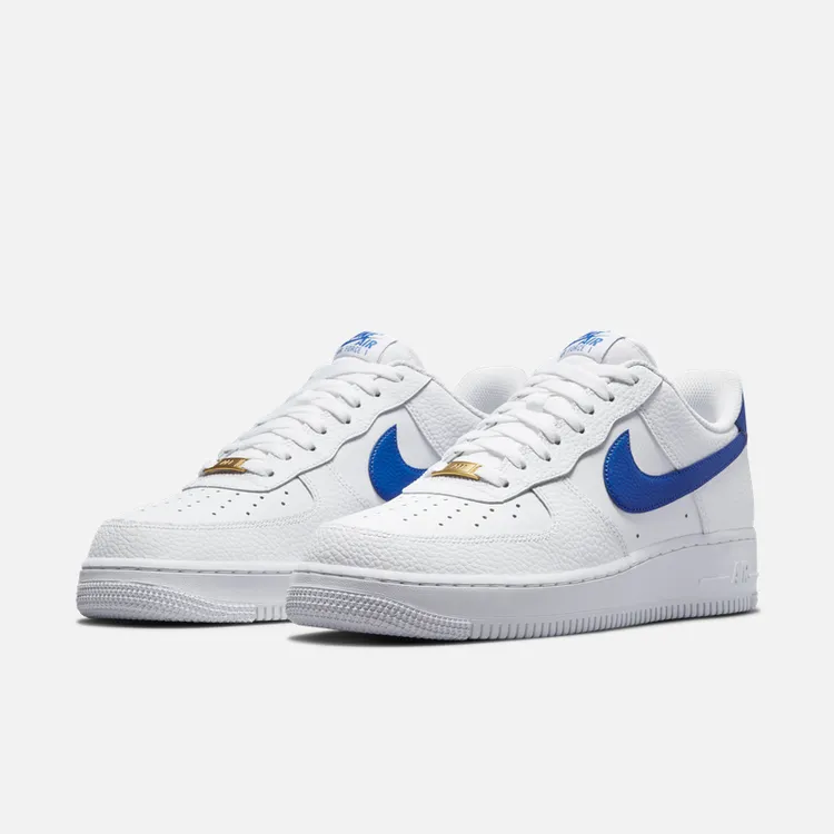 Nike耐克Air Force 1空军一号男款 白蓝 低帮休闲板鞋 DM2845-100