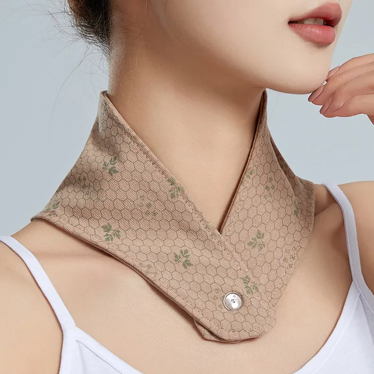 护颈巾颈椎保暖棉花带兜热敷暖宝男女士睡觉防寒薄厚月子护脖子冬