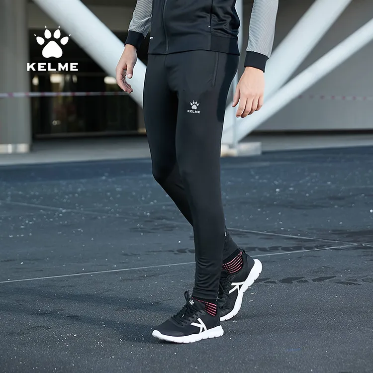 【裤脚带拉链】卡尔美足球训练收腿裤运动男针织运动长裤LIFESTYLE