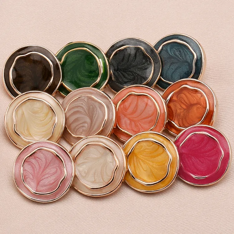 彩色扣子女百搭时尚异形小香纽扣西服扣大衣风衣毛衣毛呢外套钮扣