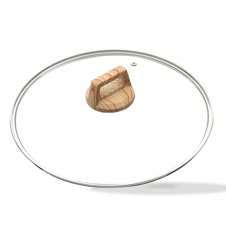 钢化防爆玻璃盖奶锅汤锅平底锅煎炒锅炒锅通用锅盖家用锅盖