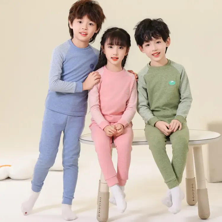 男童打底秋衣秋裤儿童内衣套装大童男孩秋冬保暖女童小孩线衣线裤