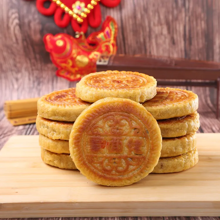 蒙面佬手工传统月饼  小时候的味道  