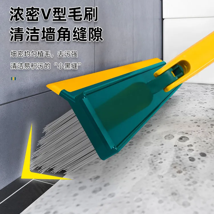 地缝刷洗地刷子浴室洗墙瓷砖清洁长柄厕所无死角卫生间地板刷刮水