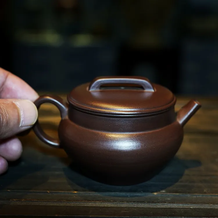 宜兴泥壶紫砂壶笑樱壶莲子壶牛盖洋桶四方壶陶罐壶纯手工