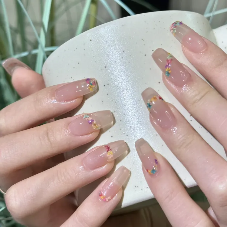 JohonGirls'/琴岛小嫚【 仙女花花 】夏日韩式干花仙女手工穿戴甲片
