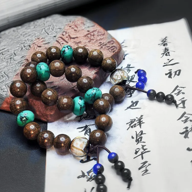 非金属布艺手链 【学生款】六韵生辉青城山原创五行手串补缺调运