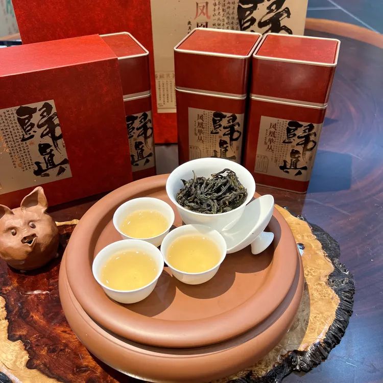 【鸭屎香】欢择茶行凤凰单丛茶中山头春鸭屎香清香型春季单枞茶礼盒